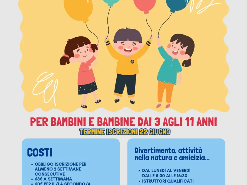 locandina Centri Estivi Londa 2026